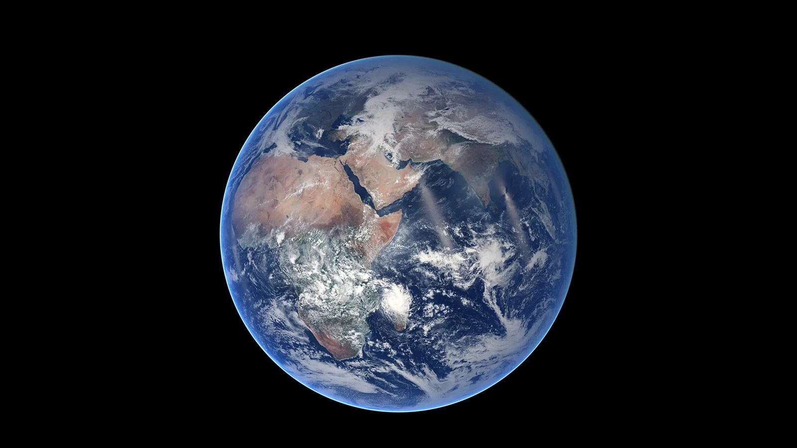 Earth, our home planet, seen from space