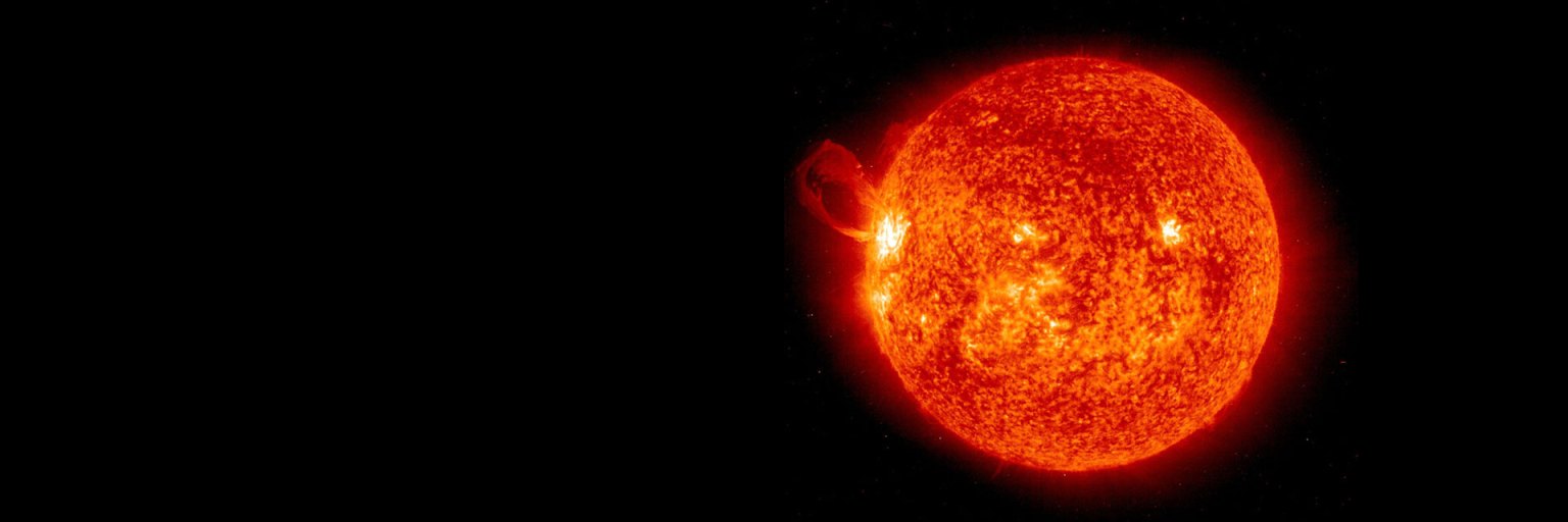 The Sun, imaged by the SOHO spacecraft